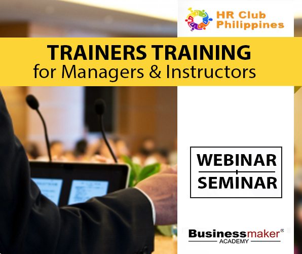 Trainers Training Course by Business Maker Academy, Inc.