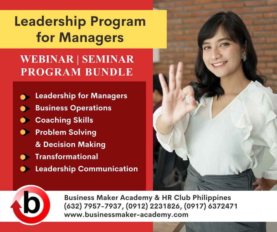 Leadership for Managers Training Bundle | Business Maker Academy