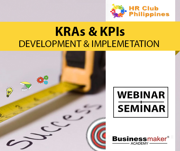 KRA & KPI Development and Implementation by Businessmaker Academy & HR Club Ph