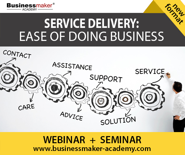 Service Delivery Training: Ease of Doing Business by Business Maker Academy & HR Club Philippines