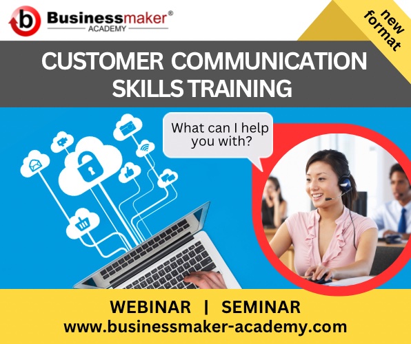 Customer Communication Training by Businessmaker Academy