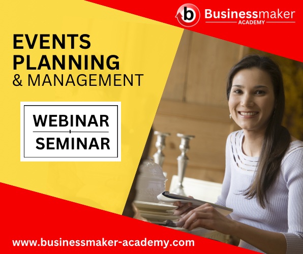 Events Planning & Management by Business Maker Academy & HR Club Philippines